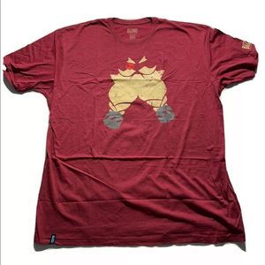 Men’s Torbjorn Red Overwatch Hero T-Shirt Size 2XL